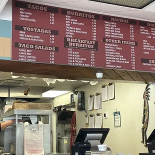 Not a large menu, just a perfect one!