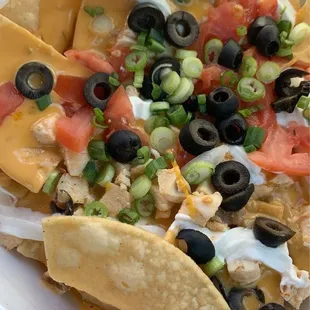 Chicken nachos