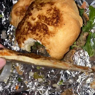 Thin quesadilla weird flavor