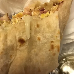 Breakfast burrito