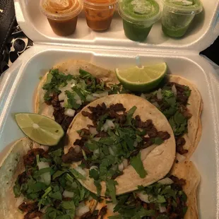 Asada &amp; Pastor Tacos