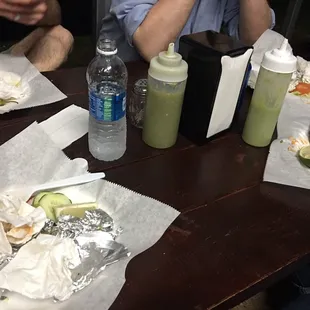 You know it is good when four people devour two quesadillas, two tacos, and three burritos.