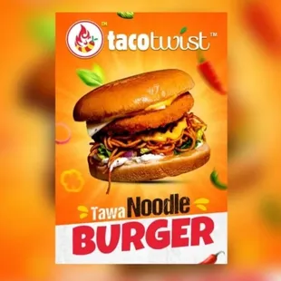 Tawa Noodle Burger