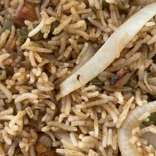 BUG in my bowl , sitting right on top! If that typy of thing is going unnoticed then I don't wanna know whats mixed in