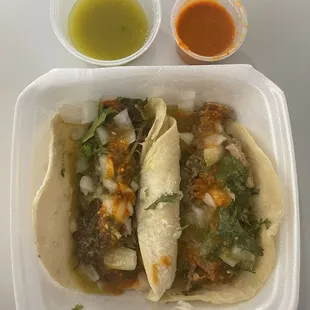 tacos, food