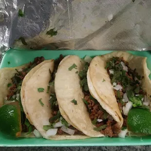 My first visit, I will be back.  I could have eaten eight of them.  Tacos were so good.