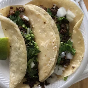 Steak tacos