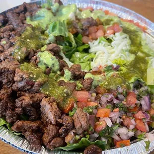 Carne asada bowl