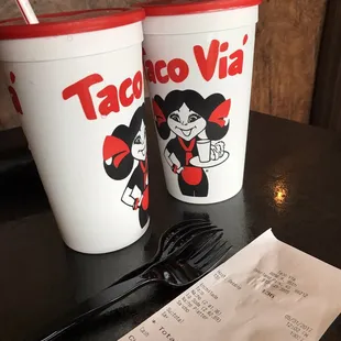 Yep saver cups - have around 200