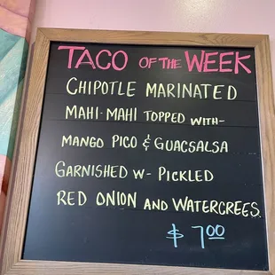 Taco special 7.17.23