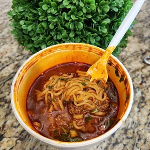 My first time to try Birriera Ramen. AMAZING!