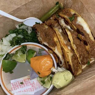 Birria tacos