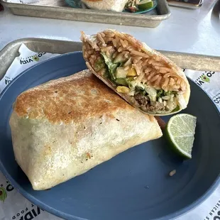 Ground beef Burrito Your Way