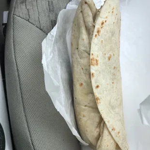 Breakfast Burrito with Bacon