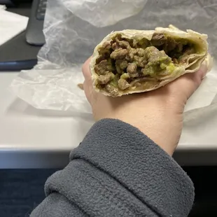 Carne Asada Burrito