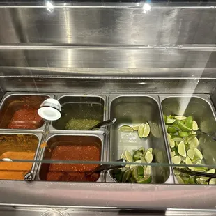 Salsa bar