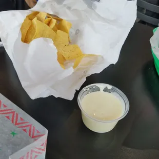 Chips and queso
