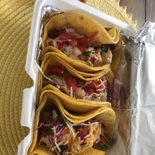 Three Tacos