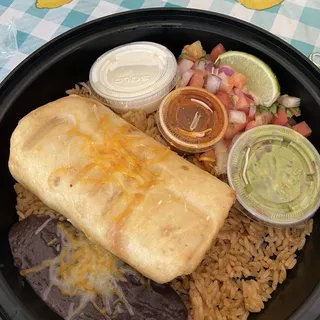 Pulled Beef Chimichanga