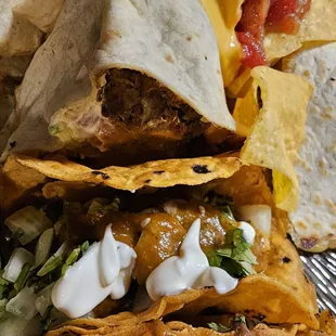 nachos, food