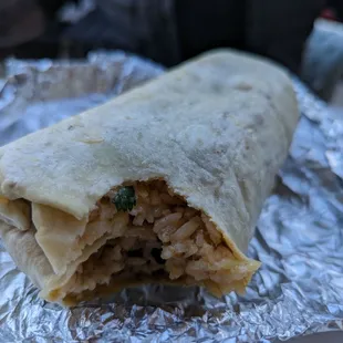 Big big burrito.