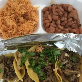 Taco platter