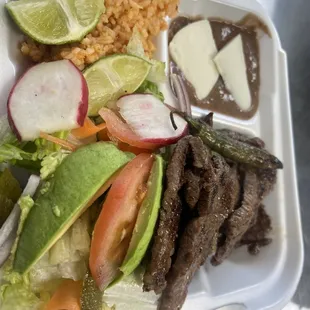 Plato de azada estilo casero