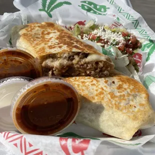 Best burrito in Olive Branch, maybe even all of the Tri-State area!!!  This thing is AMAZING!  Get the spicy salsa if you come here!