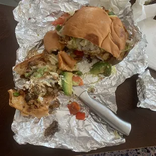 Literally the most disgusting torta and tacos, don&apos;t waste your money!