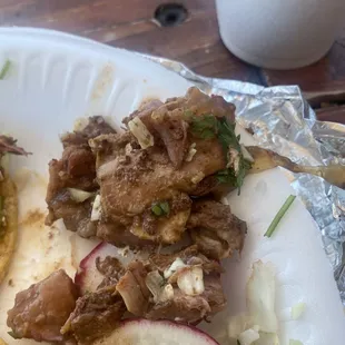 Solo es cuero casi no pusieron carne