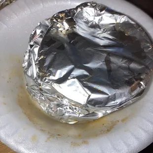 Spilled cold consume