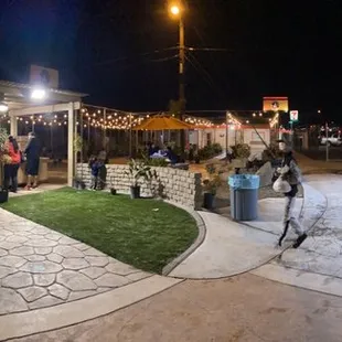 Panoramic photo.