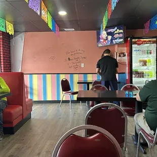 Inside