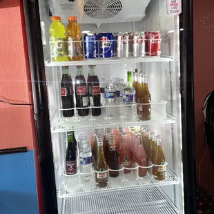 Variety Of Drinks available