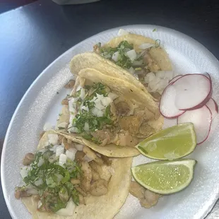 Chicken tacos