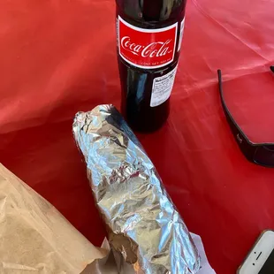 Asada burrito