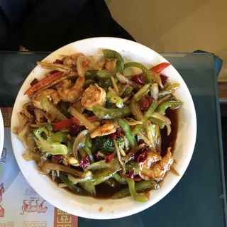 Szechuan Prawn