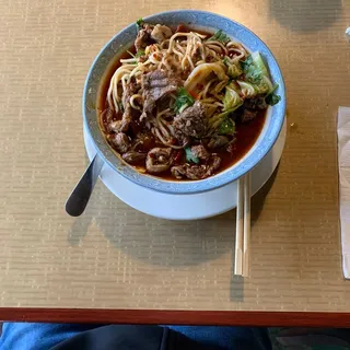 Spicy Szechuan Beef Noodle Soup