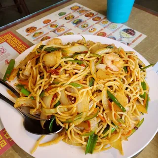 Seafood Chow Mein