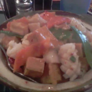 Seafood and Tofu Easten Hotpot