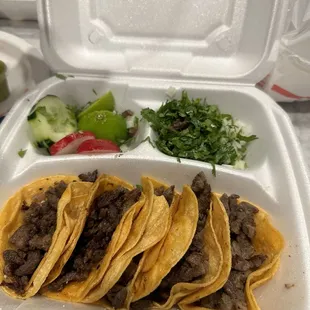 Carne asada tacos