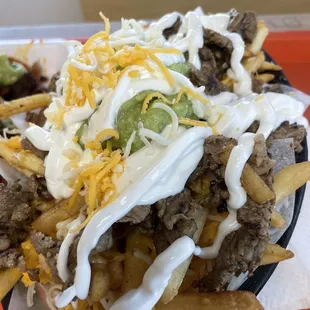 Carne asada fries