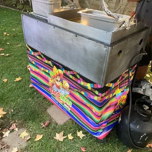 TacoMan's grill
