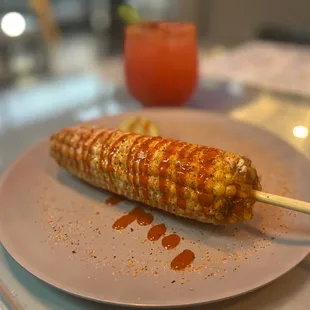 Elote con Chile.