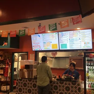 Ordering Area