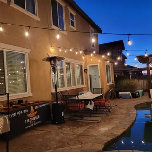 Serving one of our last events of the year