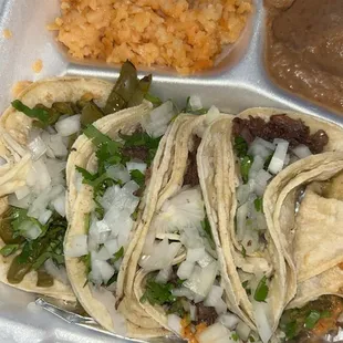 5 taco plate $13.99