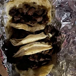 a close up of a taco