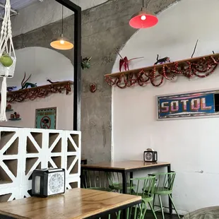 interior, sushi and sashimi