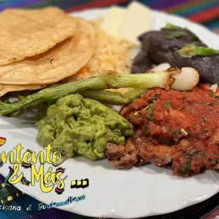 Carne asada plate(churrasco)